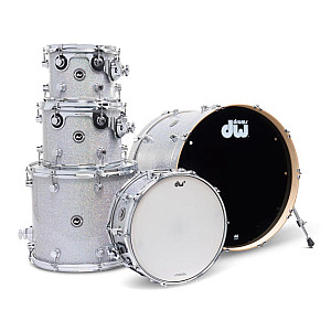DW DWe Electronic/Acoustic 5 Piece Drum Set, Diamond Nebula